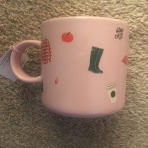 Limited Edition ban.do + Starbucks Mug 12 oz pink